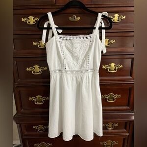 Gorgeous white cotton summer dress that was only worn once.